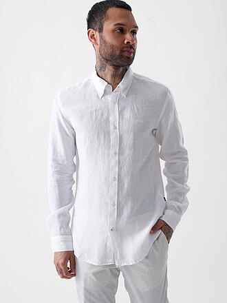 BOSS | Leinenhemd Slim Fit H-ROAN
