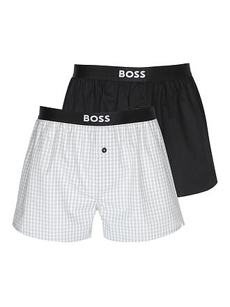 BOSS | Boxershorts 2er Pkg open grey