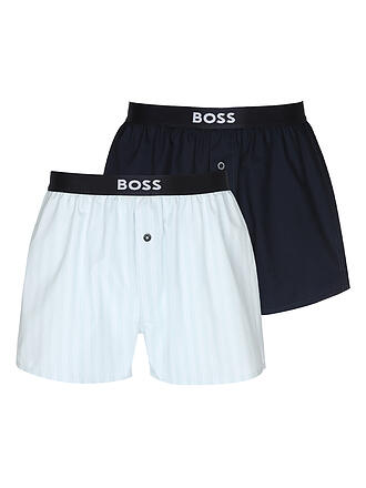 BOSS | Boxershorts 2er Pkg. open blue