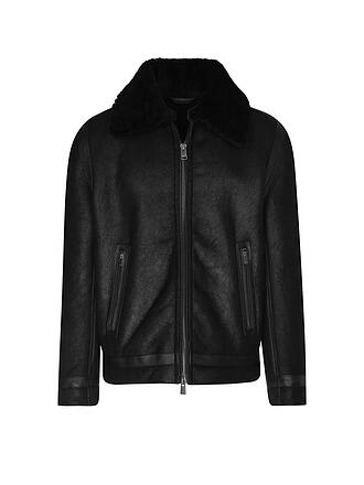 BOSS | Lederjacke H-MORBIN