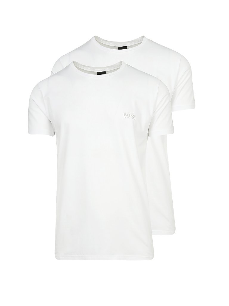 BOSS T-Shirt 2-er Pkg. weiss | S