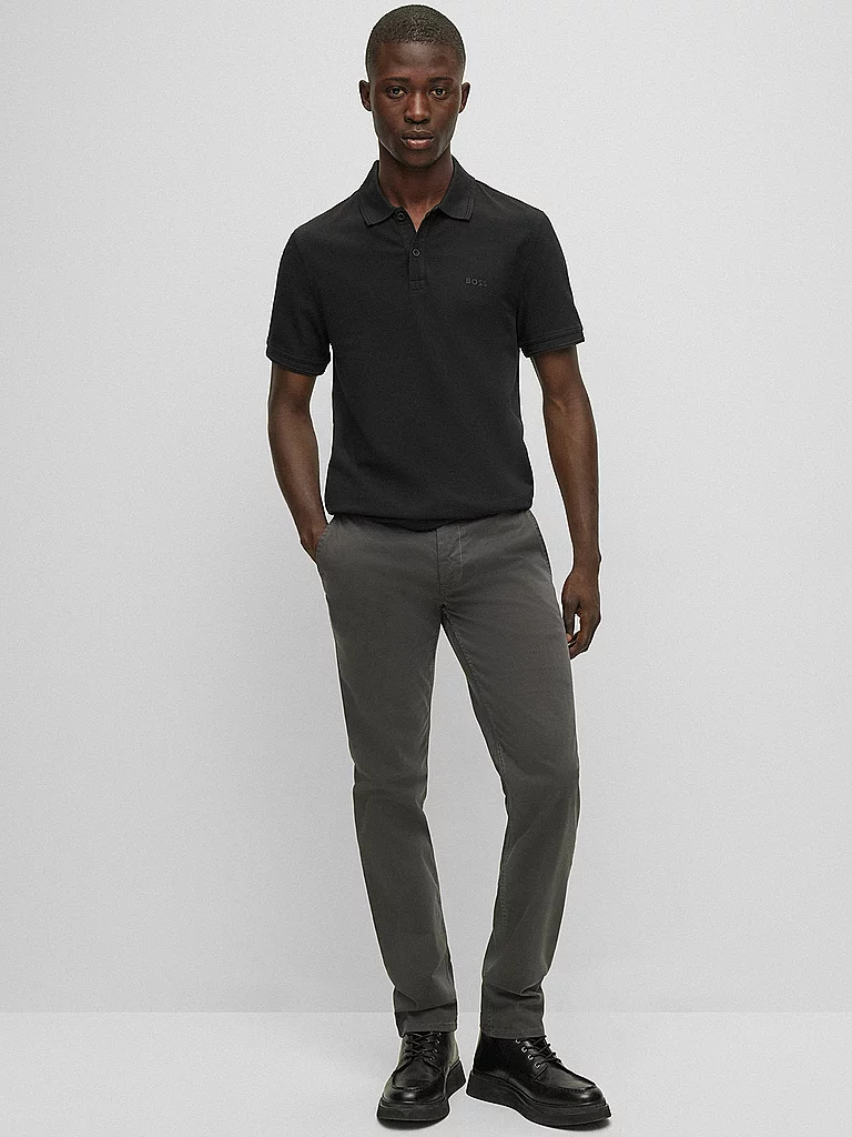 Boss pour homme. 50507813 Polo Prime noir (L), Casuel, Coton, Manche courte 6
