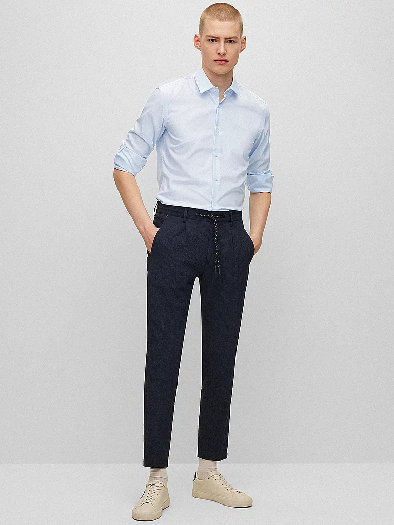 Boss Hank Hemd Hellblau 40 6