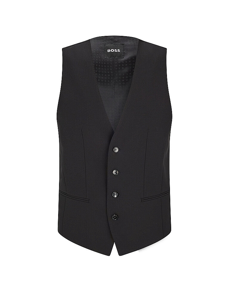 BOSS Anzugweste schwarz