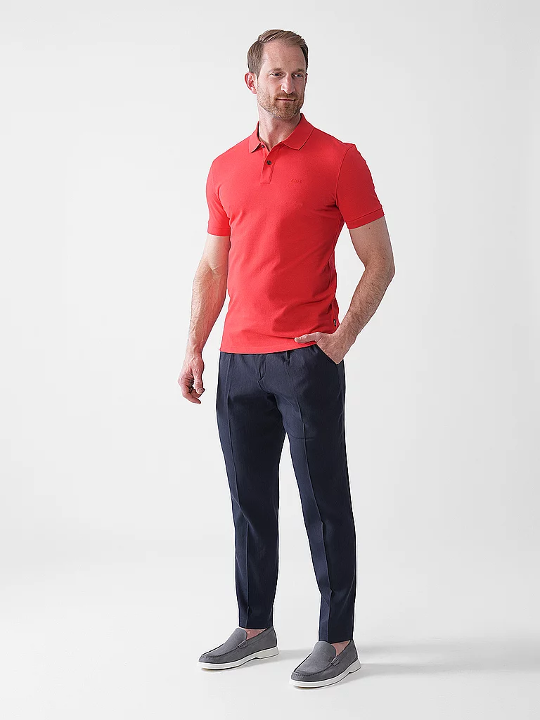 Boss Poloshirt Regular Fit PALLAS rot   L herren 3