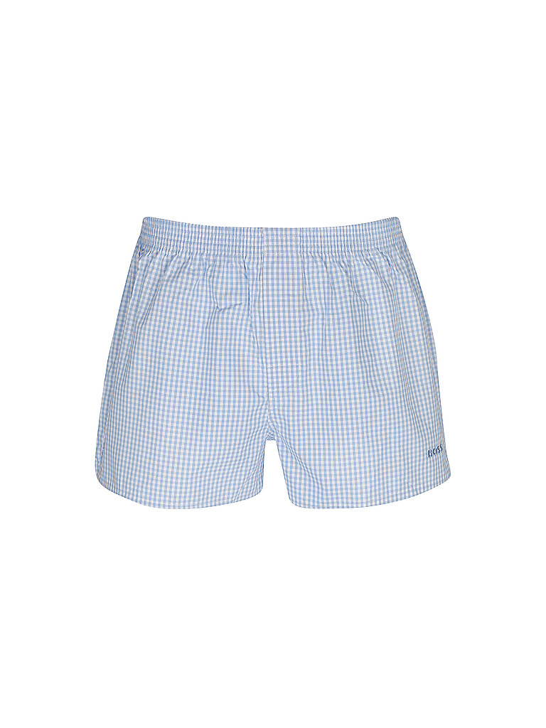 BOSS Boxershorts 2er Pkg. hellblau | S