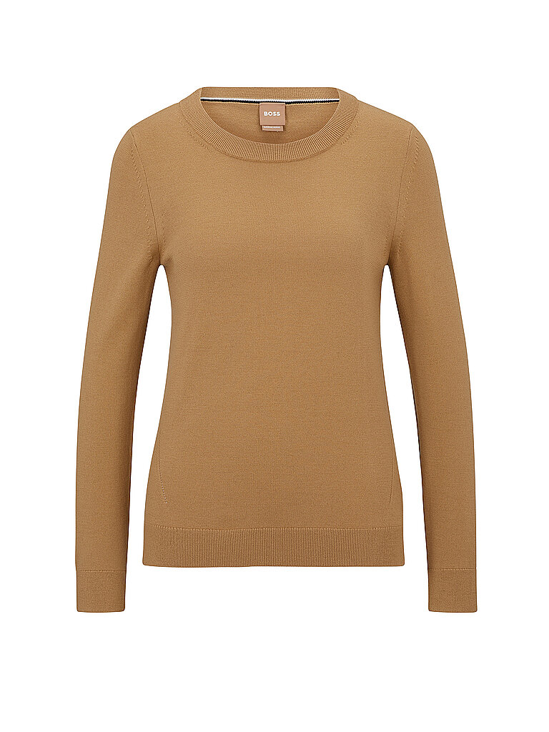 BOSS Pullover FEGANASI beige