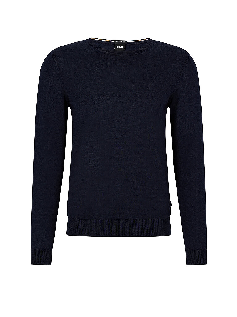 BOSS Pullover Slim Fit LENO-P dunkelblau