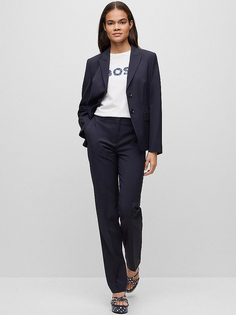 Boss Hose Regular Fit TAMEAH dunkelblau   44 damen 2