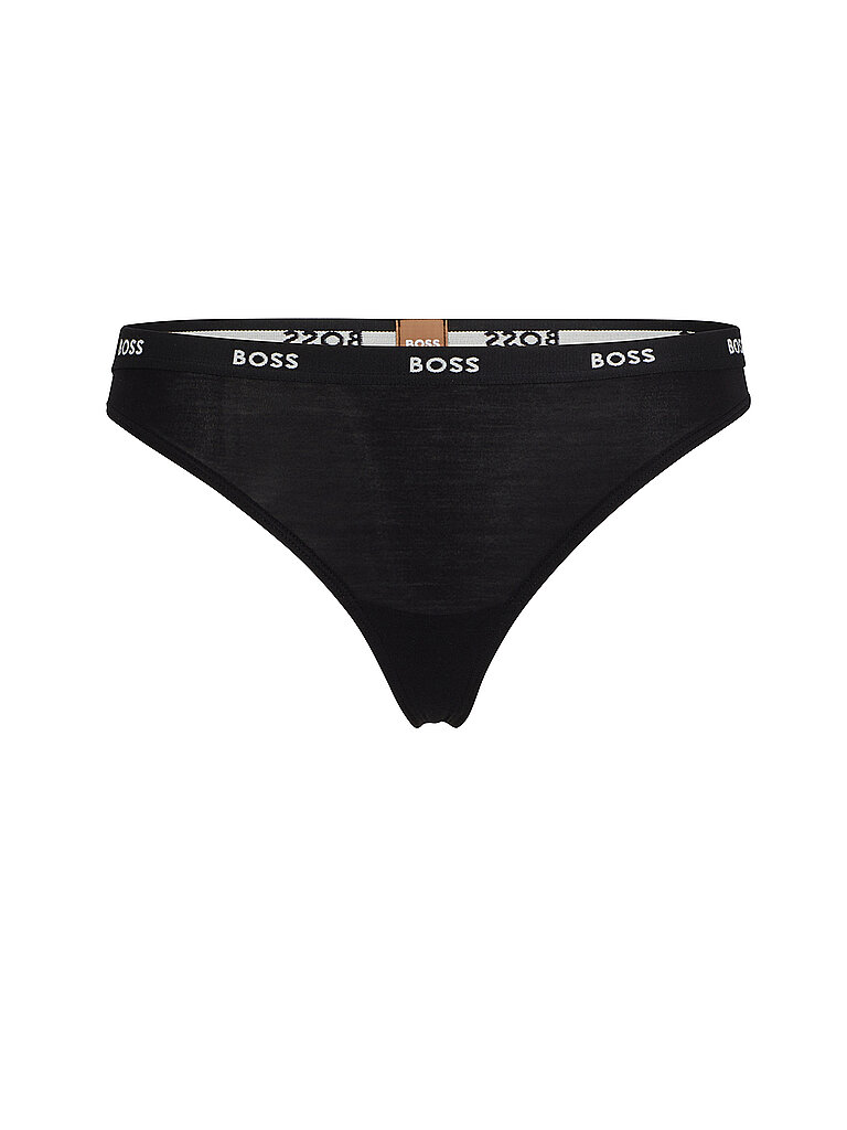 Boss String black schwarz L damen