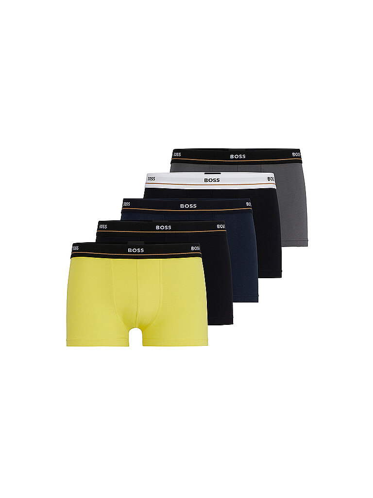Pants 5-er Packung open miscellaneous gelb M herren