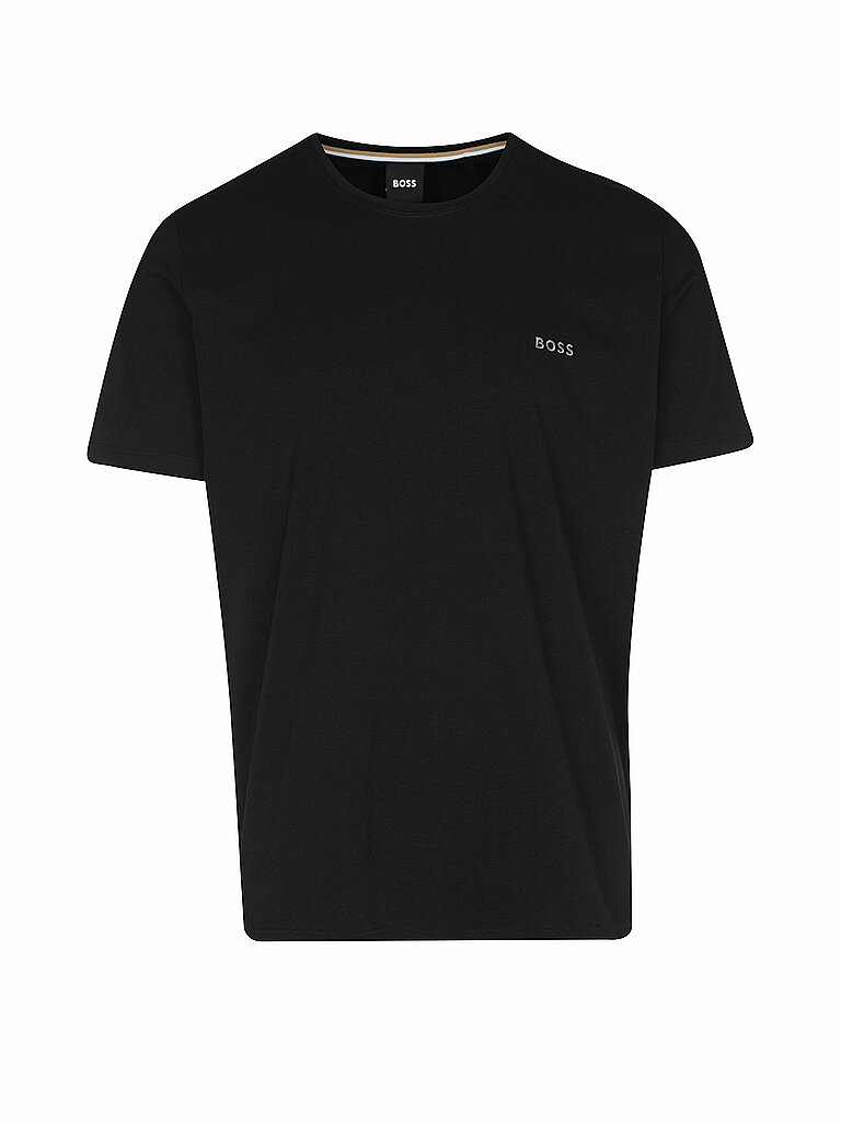 Loungewear T-Shirt schwarz L herren
