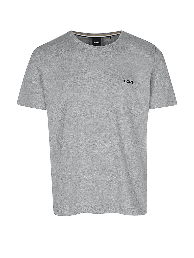 Loungewear T-Shirt hellgrau M herren