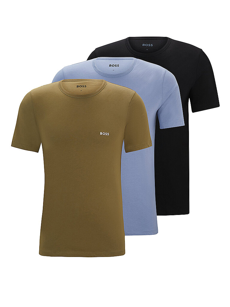 T-Shirt 3er Pkg CLASSIC olive XL herren