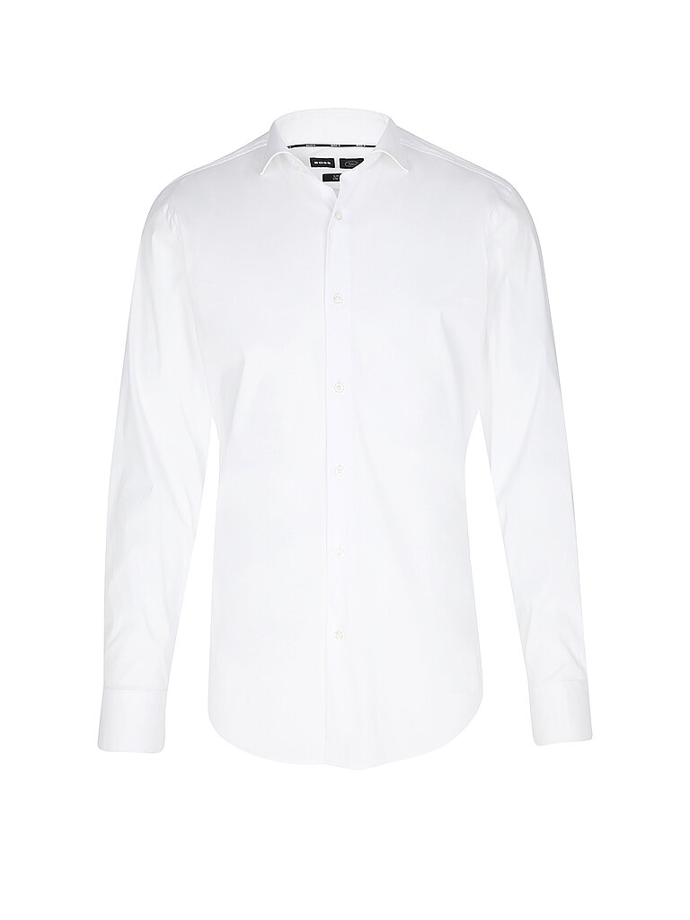 Hemd Slim Fit P-HANK weiss 45 herren