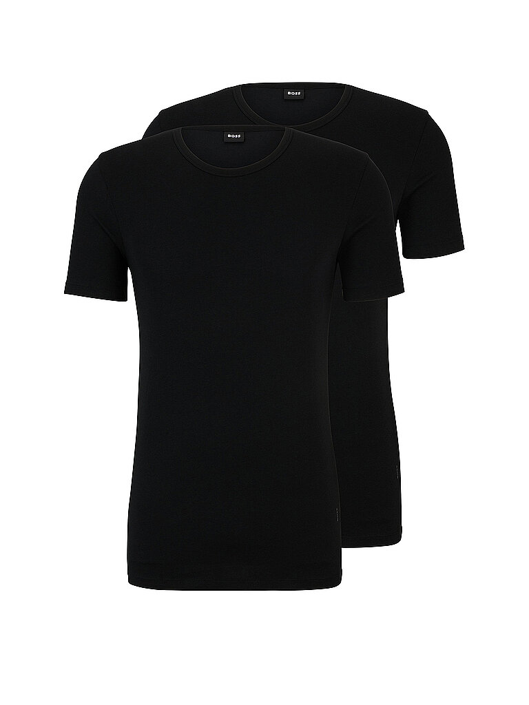 BOSS T-Shirt 2-er Pkg. schwarz