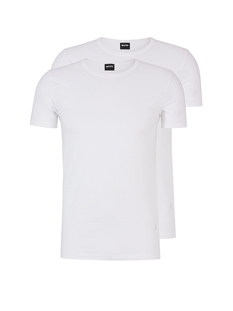 BOSS T-Shirt 2-er Pkg. weiss