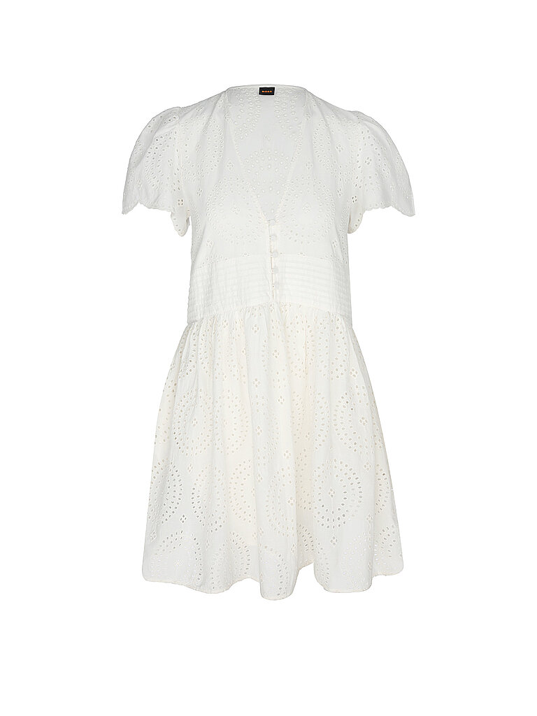 BOSS Minikleid C_DEBRODY weiss