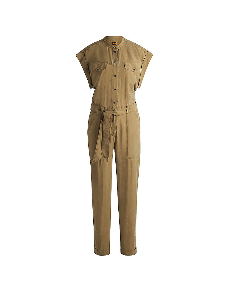 BOSS Jumpsuit C-DRIDY camel