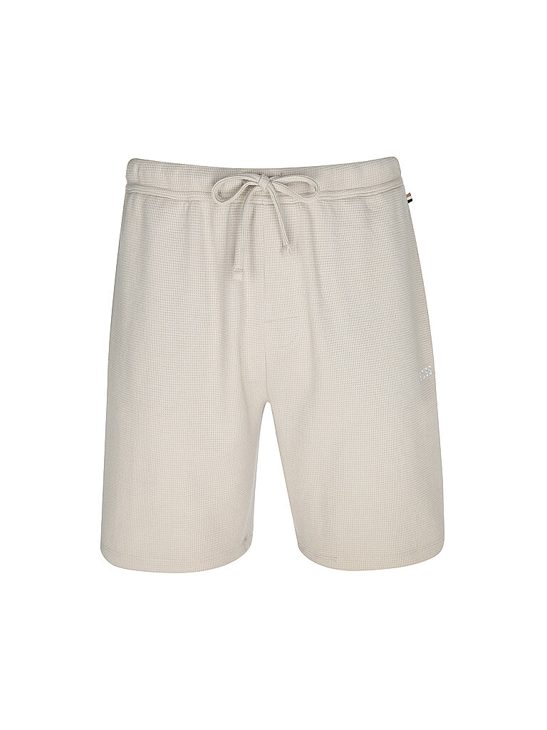 Pyjamahose - Shorts beige XL herren