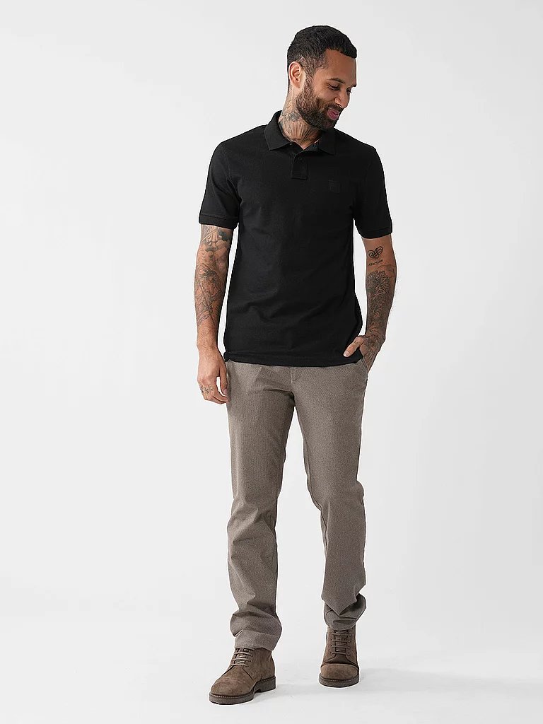 Boss pour homme. 50507813 Polo Prime noir (L), Casuel, Coton, Manche courte 4