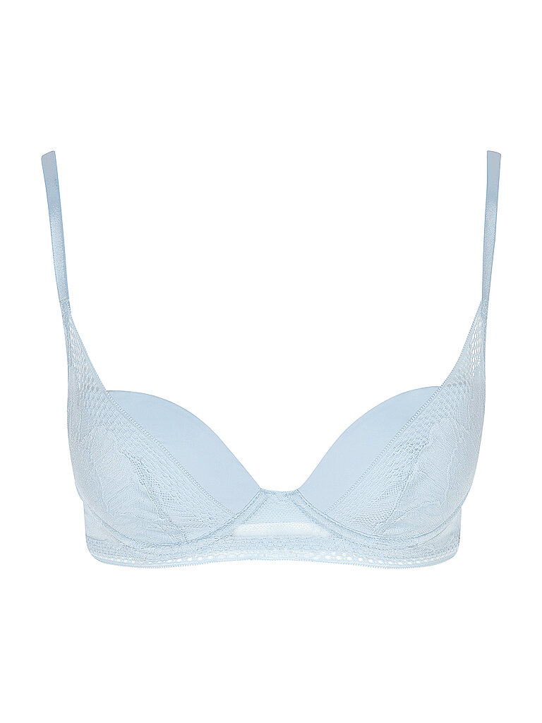 BH mit Bügel HALF PAD_PEONY LACE light blue hellblau 85B damen