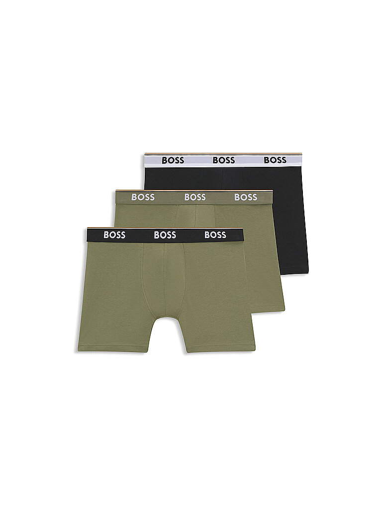 BOSS Pants 3er Pkg. open miscellane olive | S