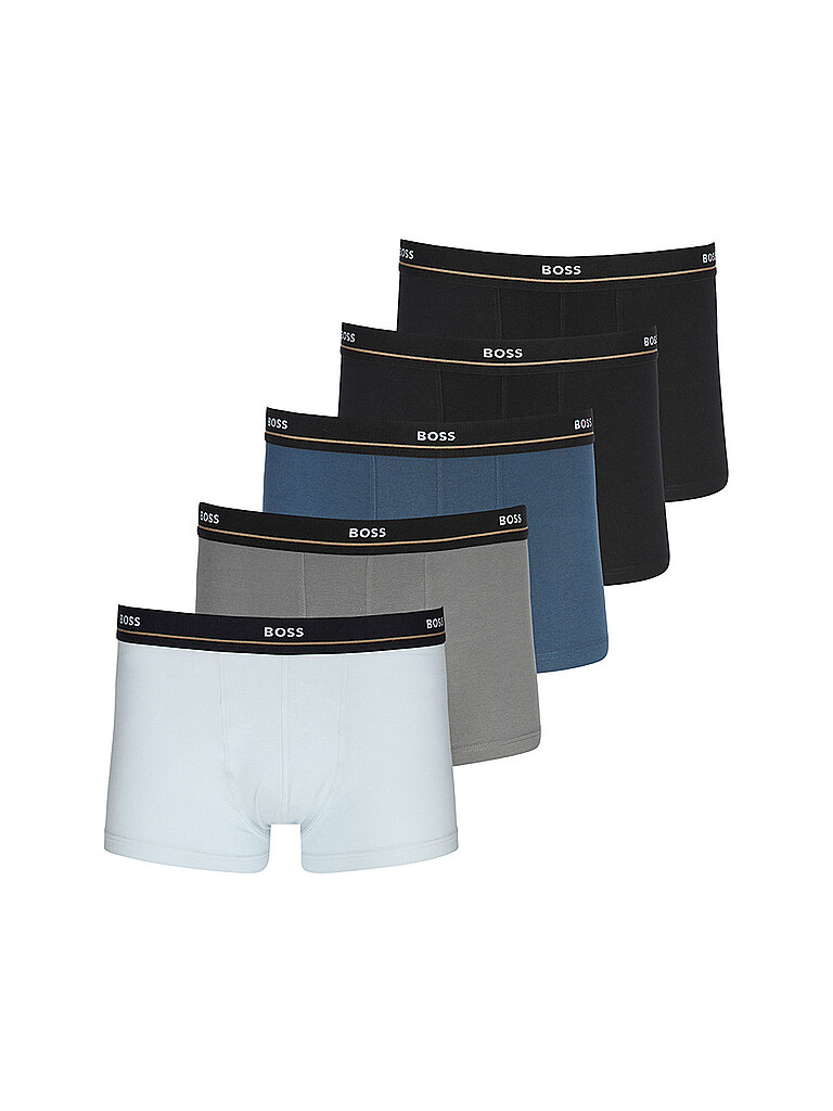 Pants 5er Pkg. open miscellaneous blau L herren