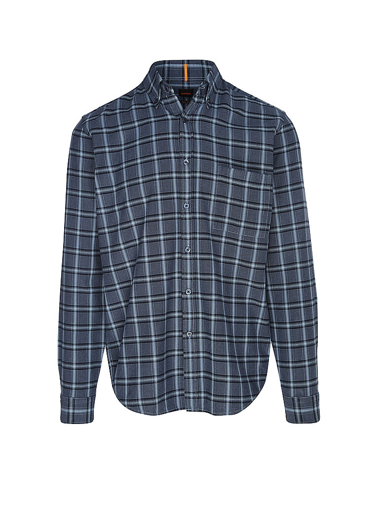 BOSS Hemd Regular Fit RICKERT_M blau | S