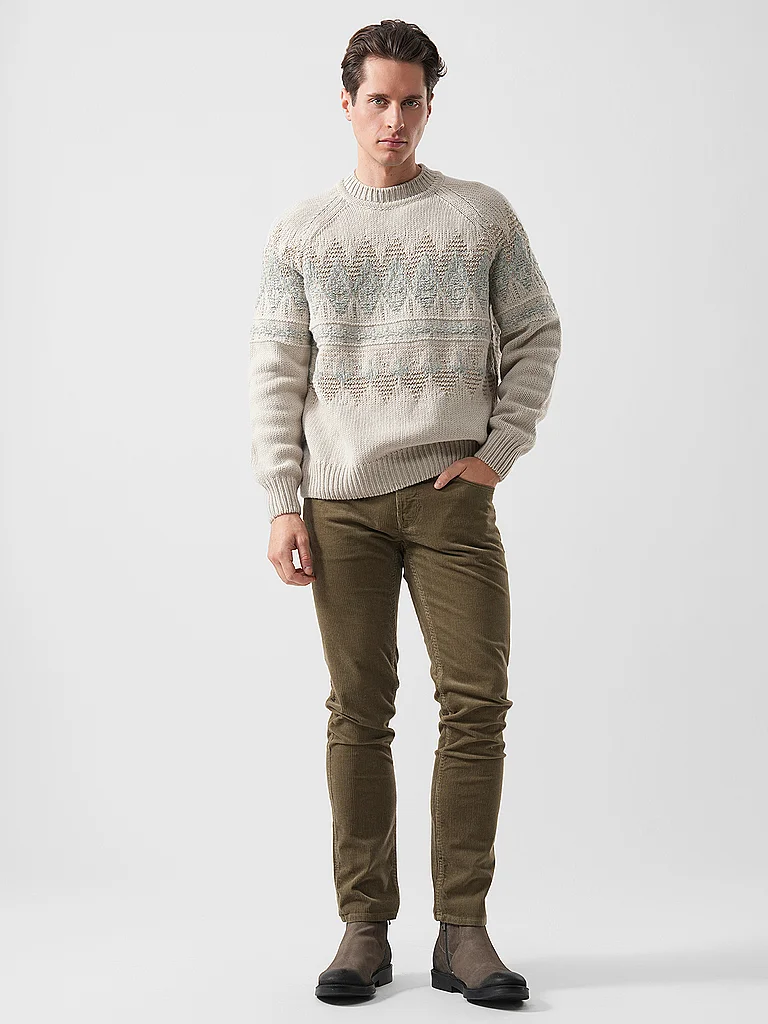 Boss Pull Karombo 10274230 Light Beige M Homme 4