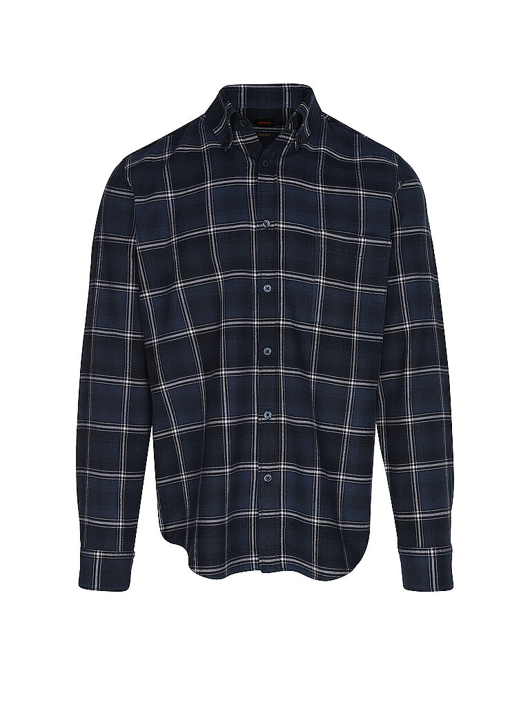 BOSS Hemd Regular Fit RICKERT_M blau