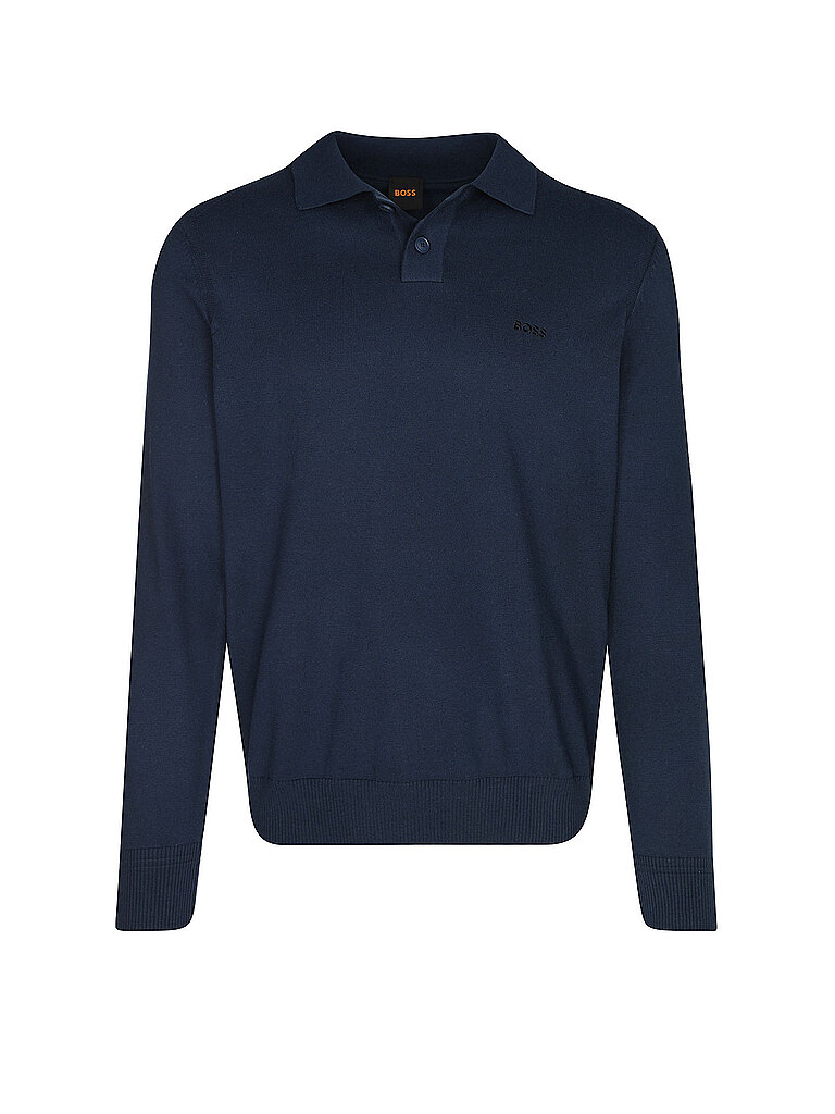 BOSS Polo-Pullover ASAC_PL dunkelblau