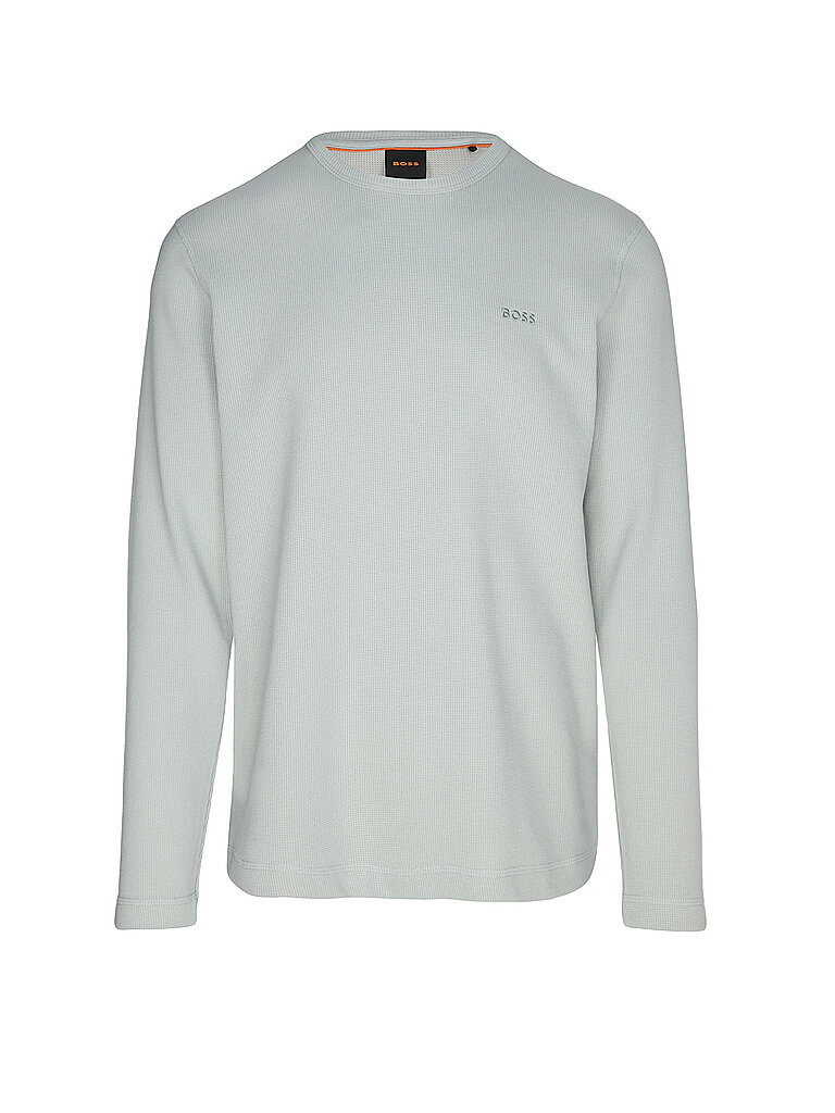 BOSS Langarmshirt TEMPESTO hellgrün