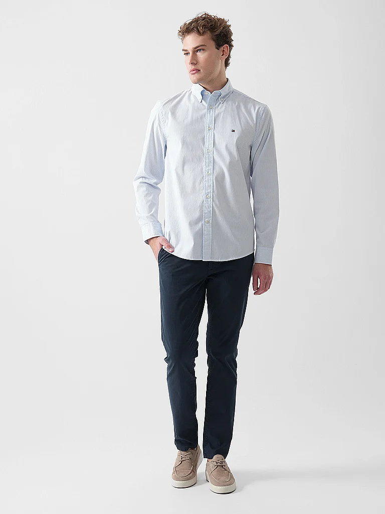 Boss Chino Trousers Dark Blue 32/L32 4