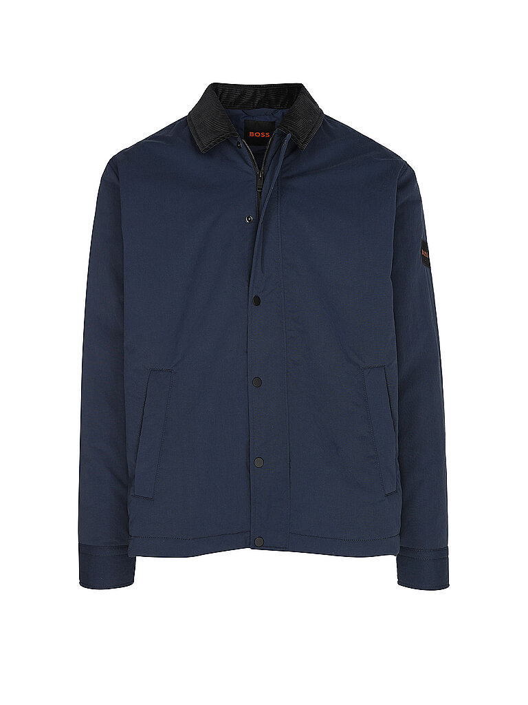 BOSS Jacke LELDON-ZIP_M blau