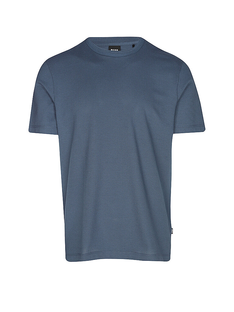 BOSS T-Shirt TIBURT blau