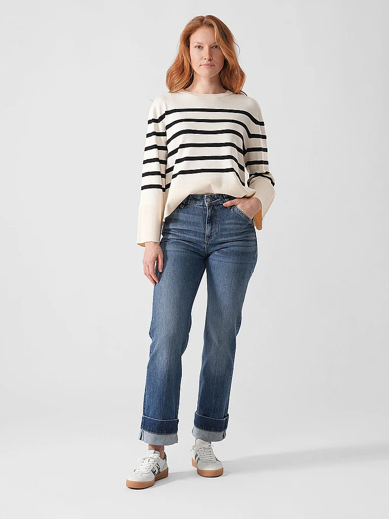 Boss Parkway Straight Fit Jeans Dark Blue 28/L30 Women 2