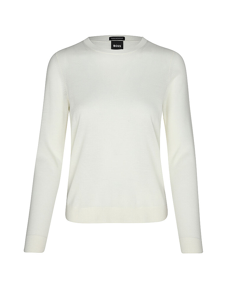BOSS Pullover FERPINA weiss