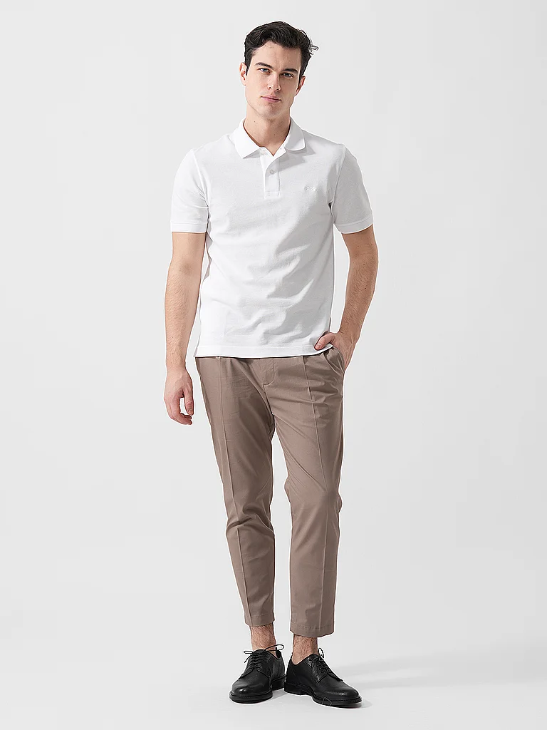 Boss Poloshirt PALLAS weiss   M herren 4