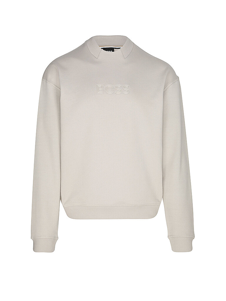 BOSS Loungewear Sweater  hellgrau | S