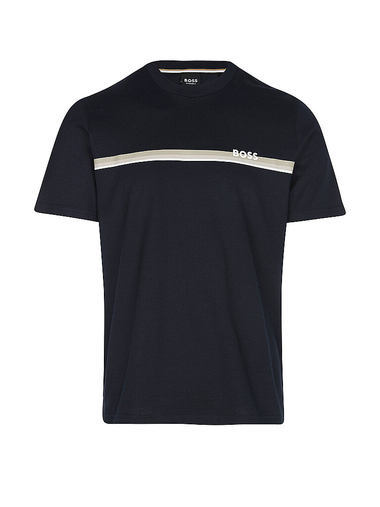 BOSS Loungewear Shirt  blau | M