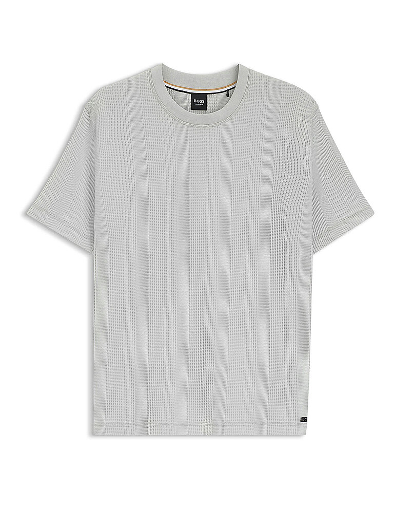 BOSS Loungewear Shirt hellgrau