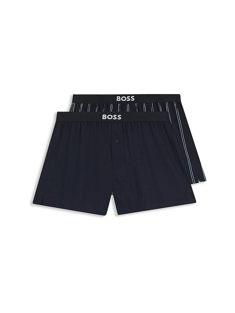 Boxershorts 2er Pkg dark blue blau XXL herren