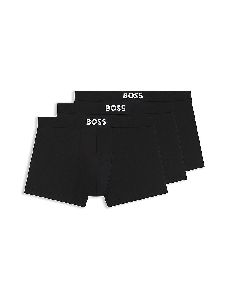Pants 3er Pkg black schwarz M herren