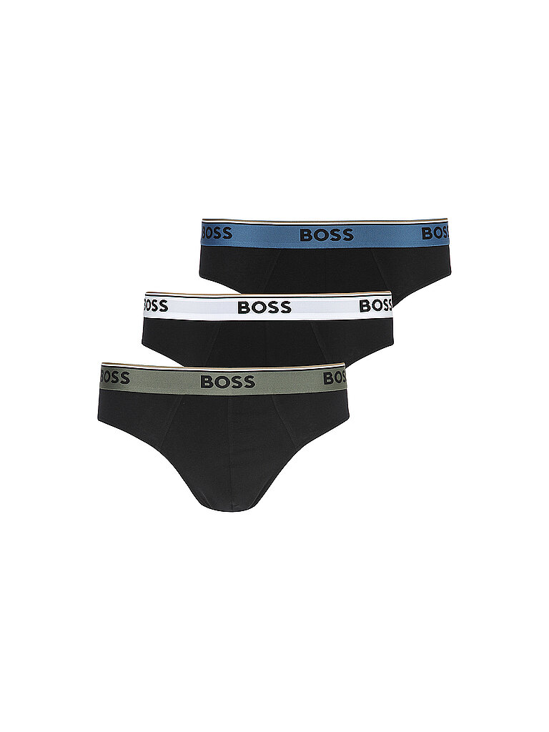 Slip 3er Pkg. POWER black schwarz M herren
