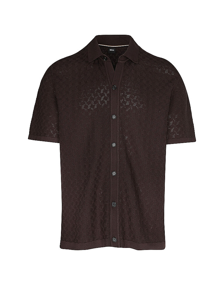 BOSS Poloshirt H-NAPPO braun | XL