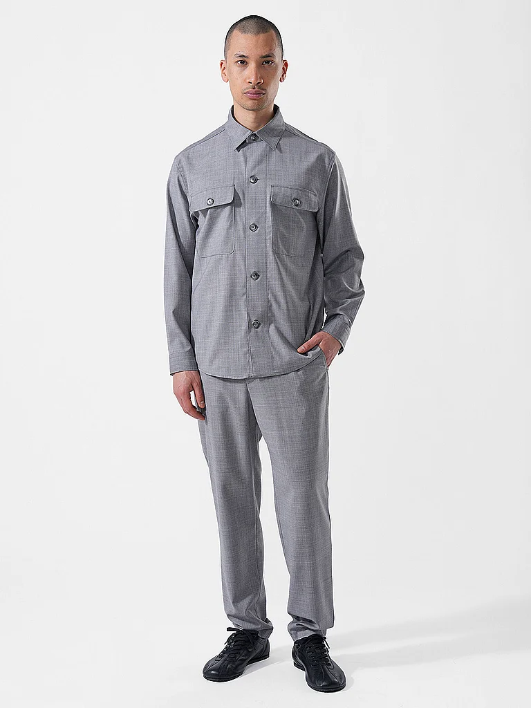Boss Carper Overshirt Grey 54 2