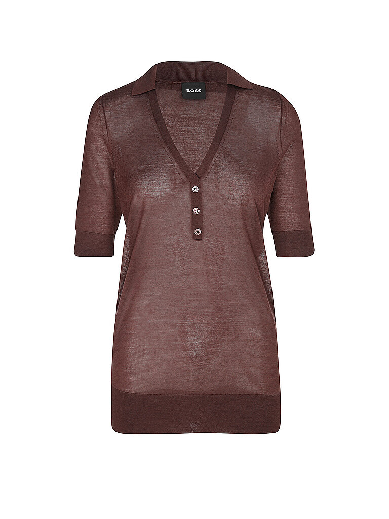 BOSS Poloshirt FULIP braun | XL