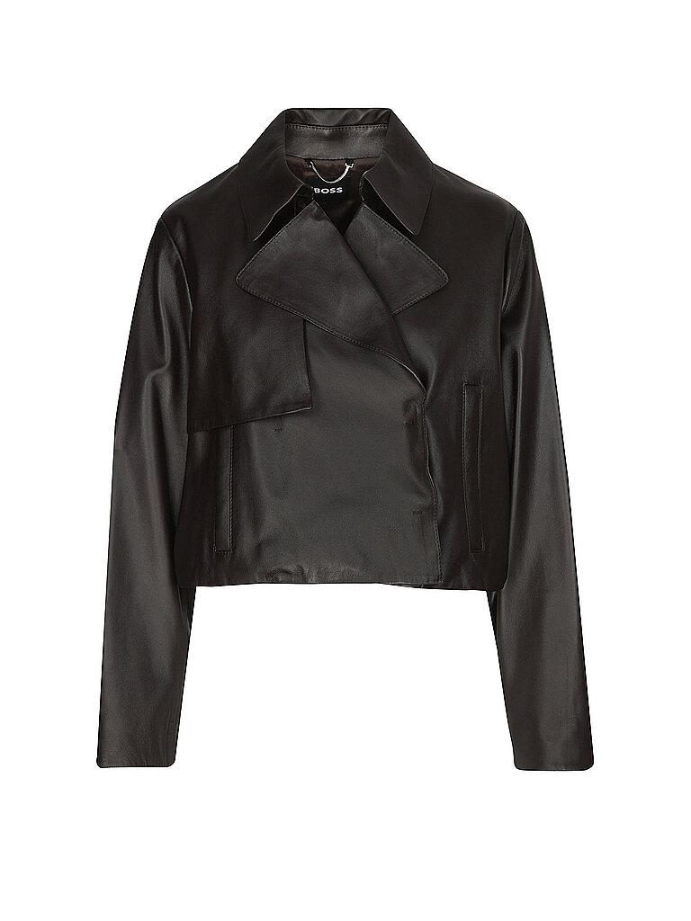 BOSS Lederjacke SARCAE braun | 44