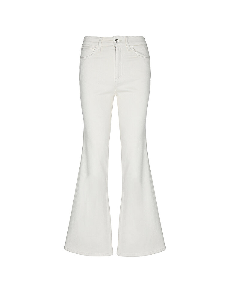 Jeans Flared Fit ROSALYA 5.0 weiss 28/L32 damen